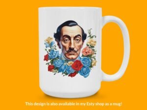 Salvador Dali Sticker