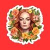 Lindsay Lohan Sticker