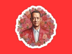 Tom Hanks Sticker