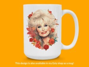 Dolly Parton Sticker