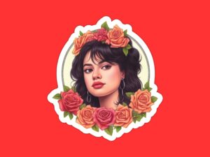 Selena Gomez Sticker