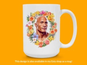 Dwayne Johnson Sticker