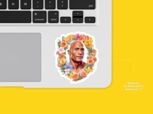 Dwayne Johnson Sticker