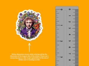 Gene Wilder Sticker