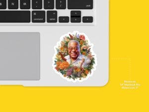 James Earl Jones Sticker