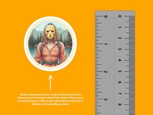Jason Voorhees Sticker