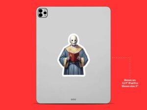Horror Priest Sticker