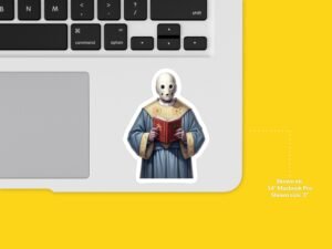 Horror Priest Sticker