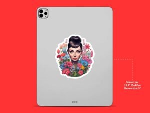 Audrey Hepburn Sticker