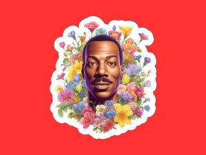 Eddie Murphy Sticker