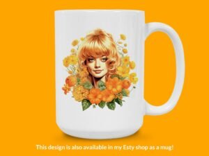 Goldie Hawn Sticker