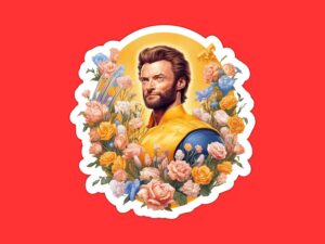 Hugh Jackman Sticker