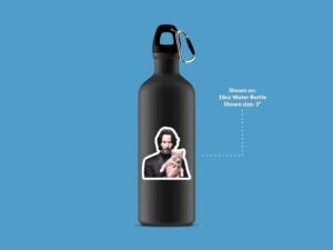 Keanu Reeves Holding Cat Sticker