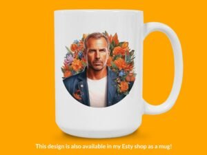 Kevin Costner Sticker