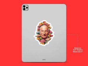 Patrick Stewart Sticker