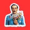 Salvador Dali Sticker