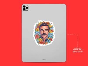 Tom Selleck Sticker