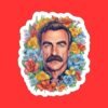 Tom Selleck Sticker