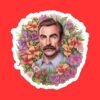 Tom Selleck Sticker