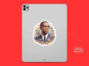 Malcolm X Sticker