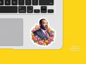 Martin Luther King Jr. Sticker