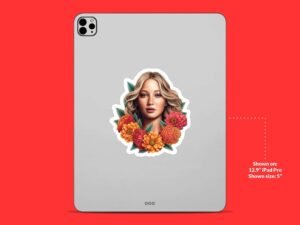 Jennifer Lawrence Sticker