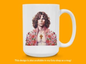 Jim Morrison Sticker