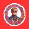 Elton John Sticker