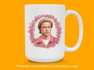 Brad Pitt Sticker