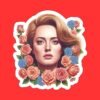 Adele Sticker