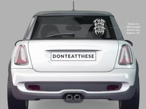 Live Laugh Love Sticker | Heavy Metal and Funny