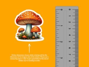 Mushroom Sticker