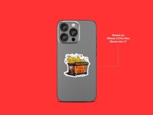 This Is Fine Sticker | Garbage Fire Sticker