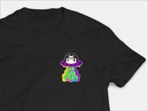 No Bad Trips Alien Cat T Shirt