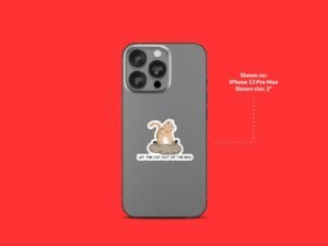 Let the Cat Out of the Bag Sticker