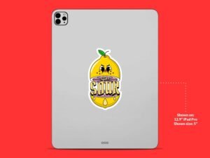 Stay Sour Lemon Sticker