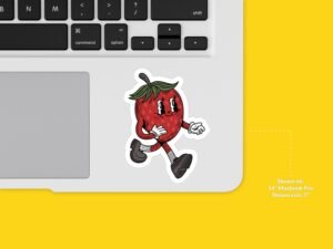 Cute Strawberry Sticker