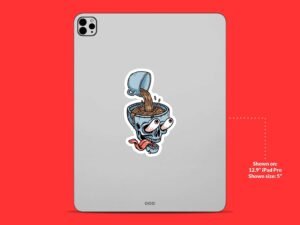 Coffee Addict Sticker