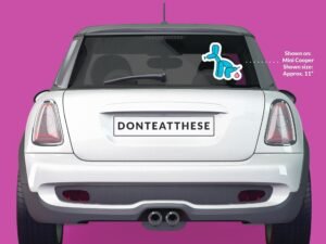 Pooping Balloon Dog Sticker