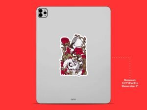 Death or Coffee Sticker