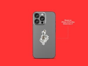 Skeleton Cowboy Sticker