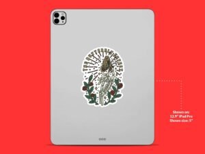 Butterfly Effect Skeleton Sticker