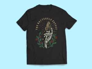 Butterfly Effect Skeleton Sticker
