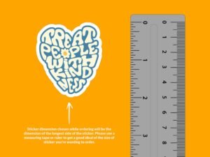 Treat People With Kindness Sticker