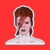 David Bowie Sticker