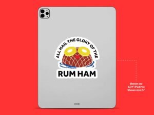 Rum Ham Frank Reynolds sticker