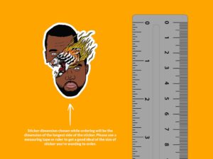 Kanye West Sticker