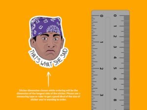 Prison Mike Sticker