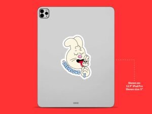 I'm Delicious Bunny Sticker
