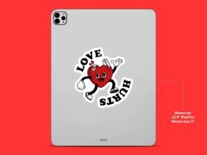 Love Hurts Sticker